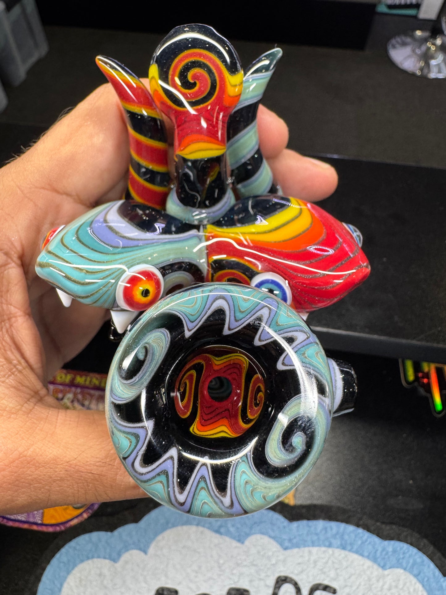 Niko cray x slob 2 headed snake Pendy