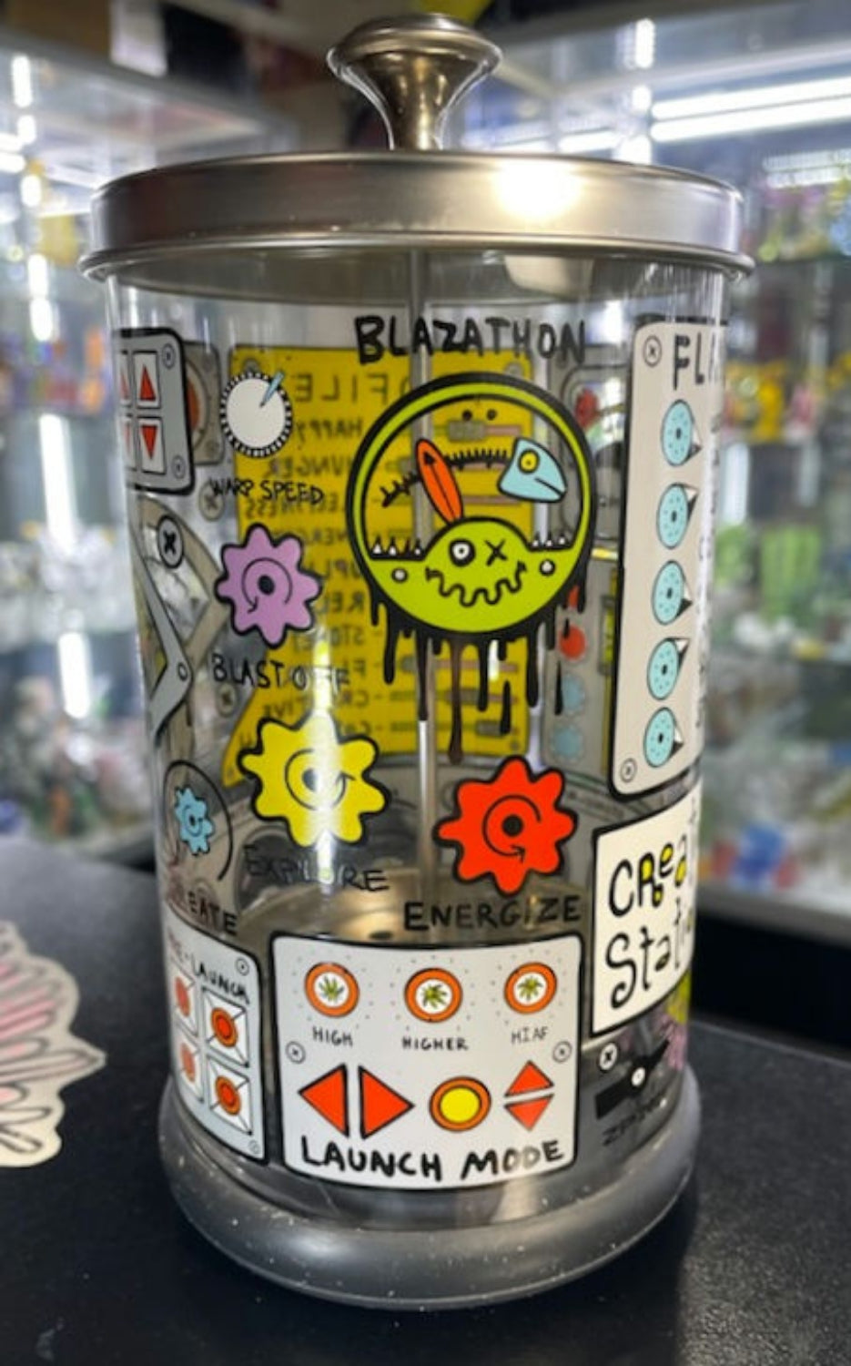Ouchkick 'Creation Station' Cleaning Soak Jar