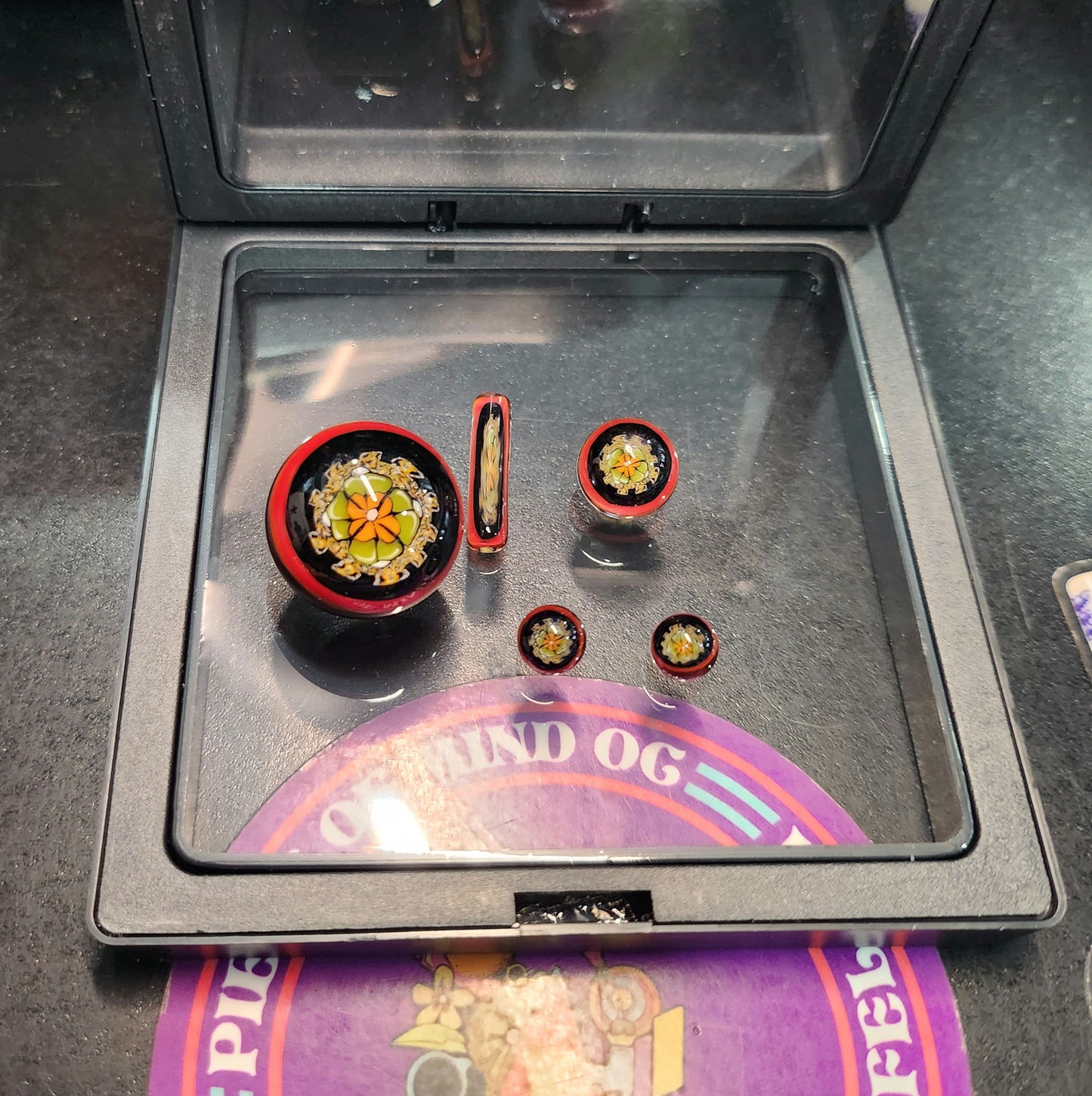 Pinky Brewtz Marble, Pillar and Pearl set