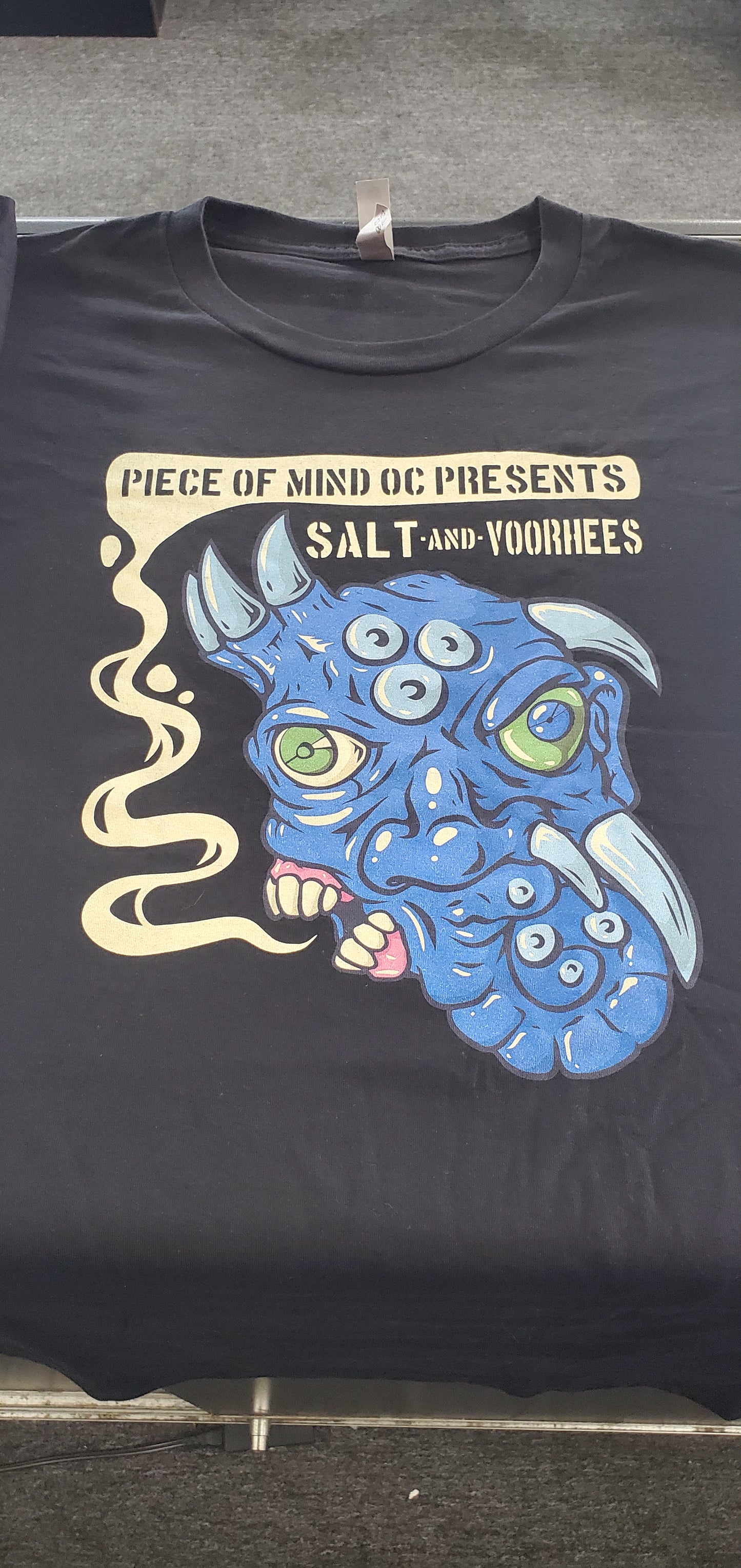 Salt and Voorhees x Piece of Mind OC Tee Shirt