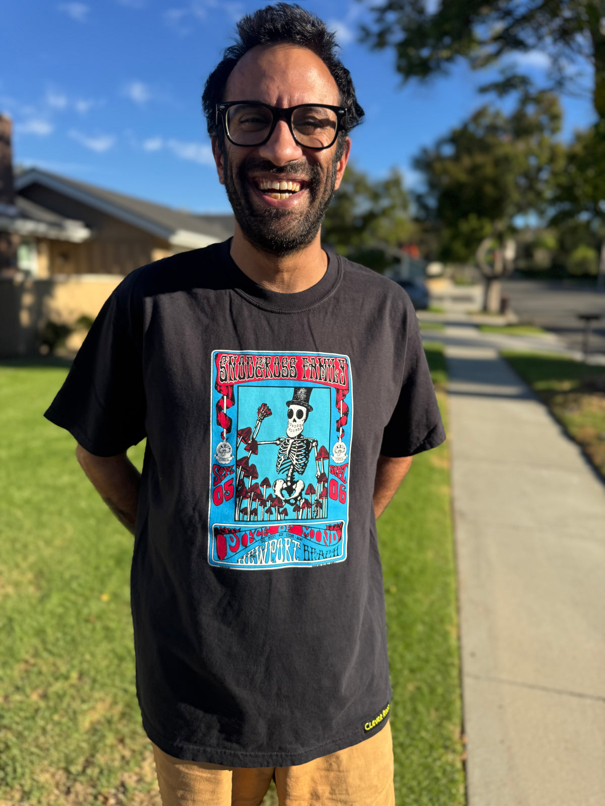 Black Snodgrass Family Clever Rooz Shirt
