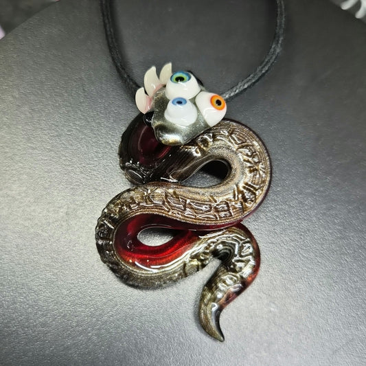 Niko Cray x Salt Snake Pendant Electrum
