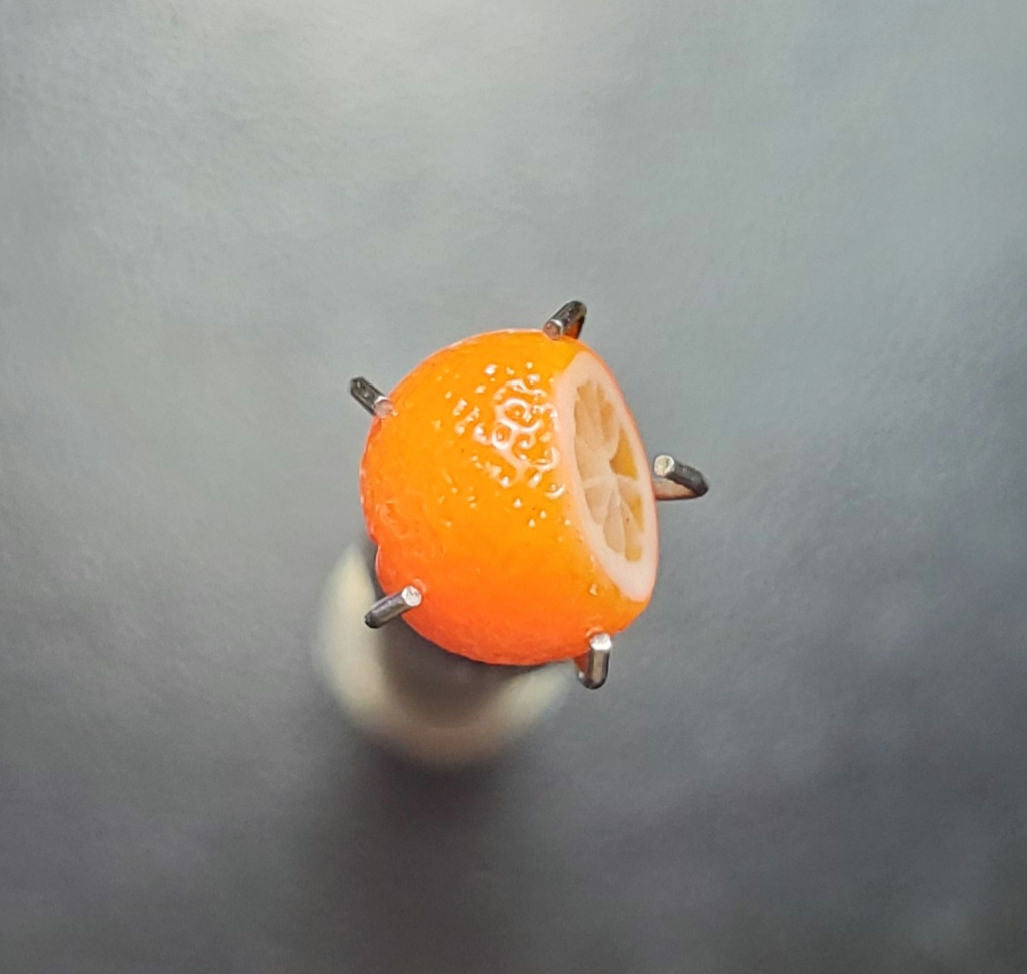 Abigail Castagnaro Orange 6mm Pearl