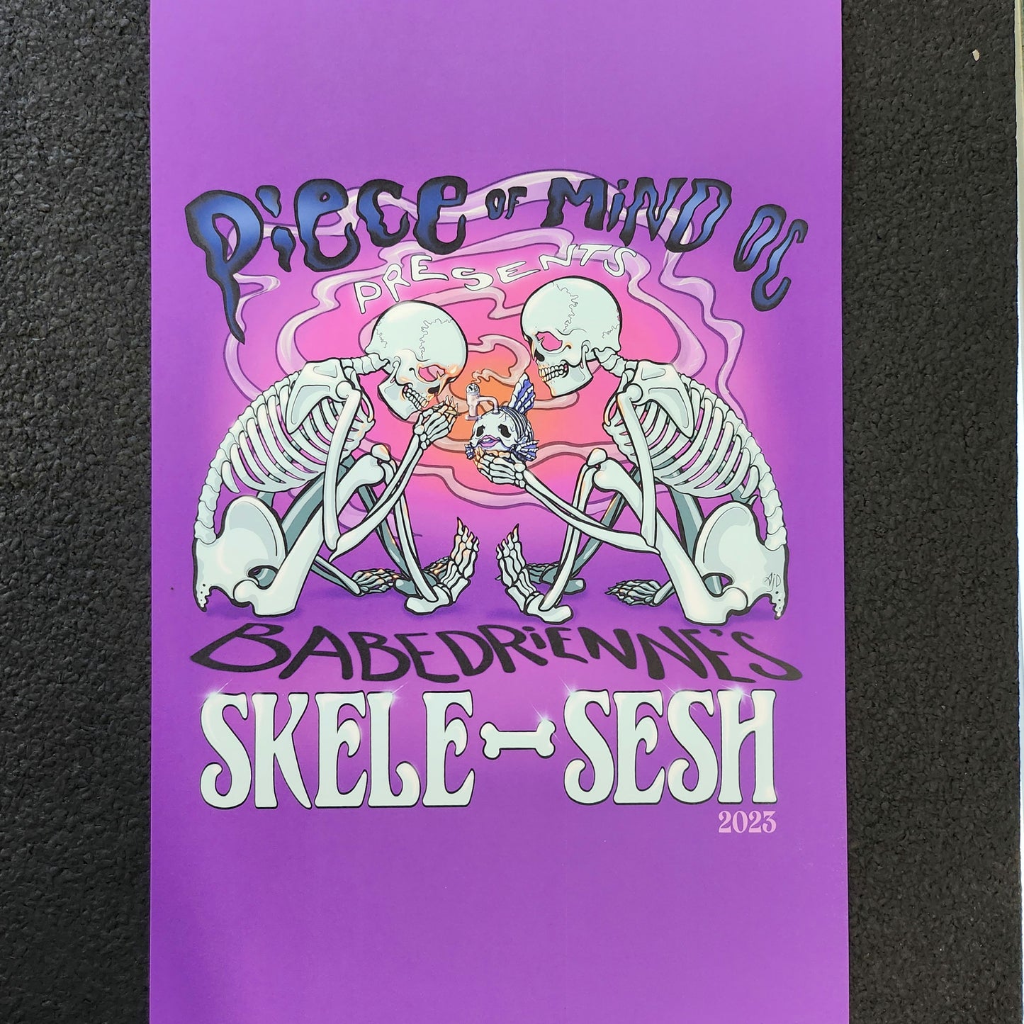 Babedrienne's SkeleSesh Poster