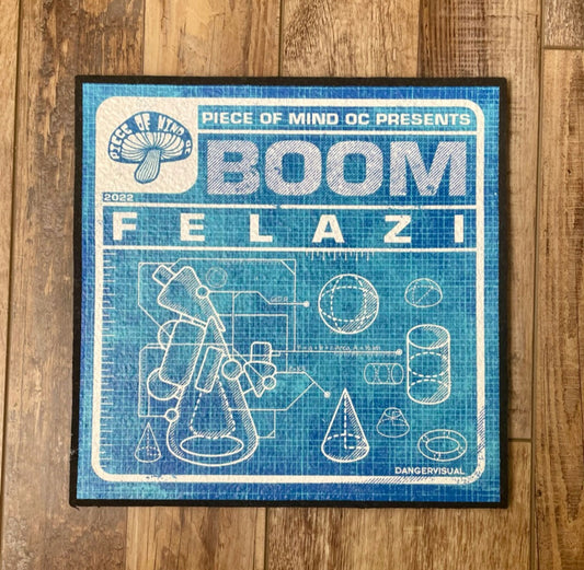 Boom Felazi x Piece of Mind OC Moodmat 2022