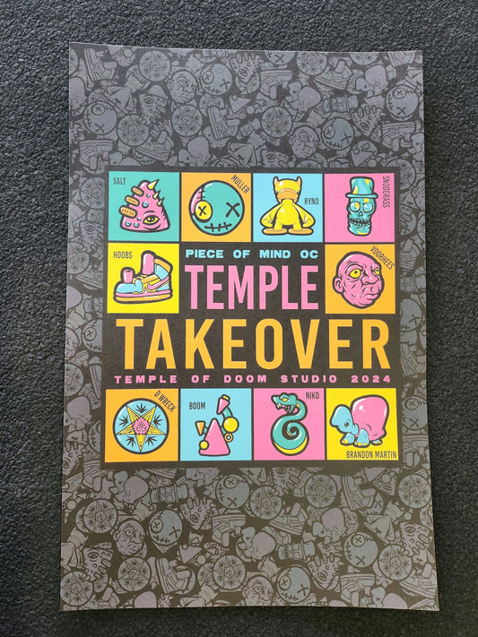 Temple Takeover 2024 Poster