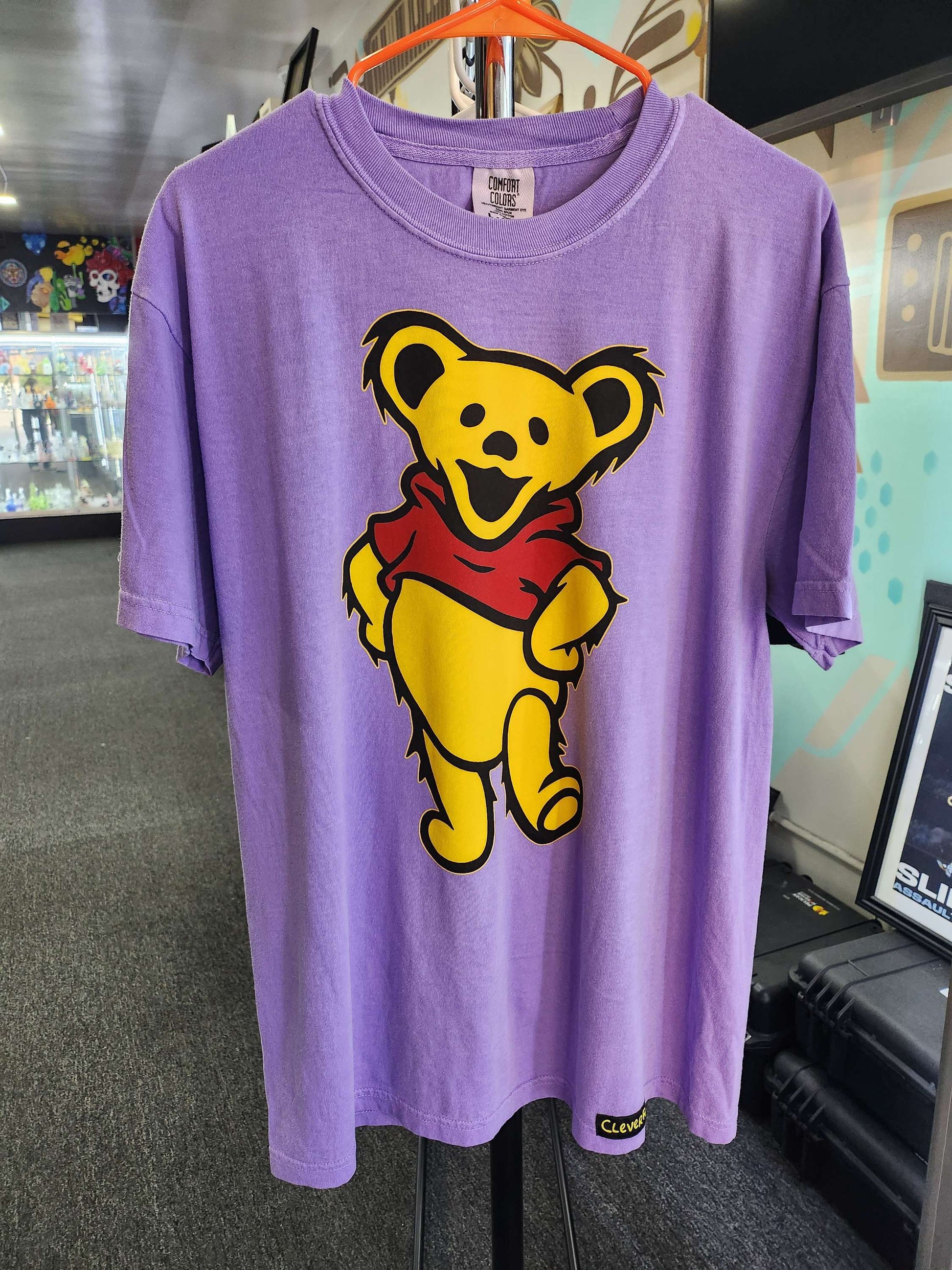 Dancing Pooh Tee Shirt New Colors by Clever Rooz