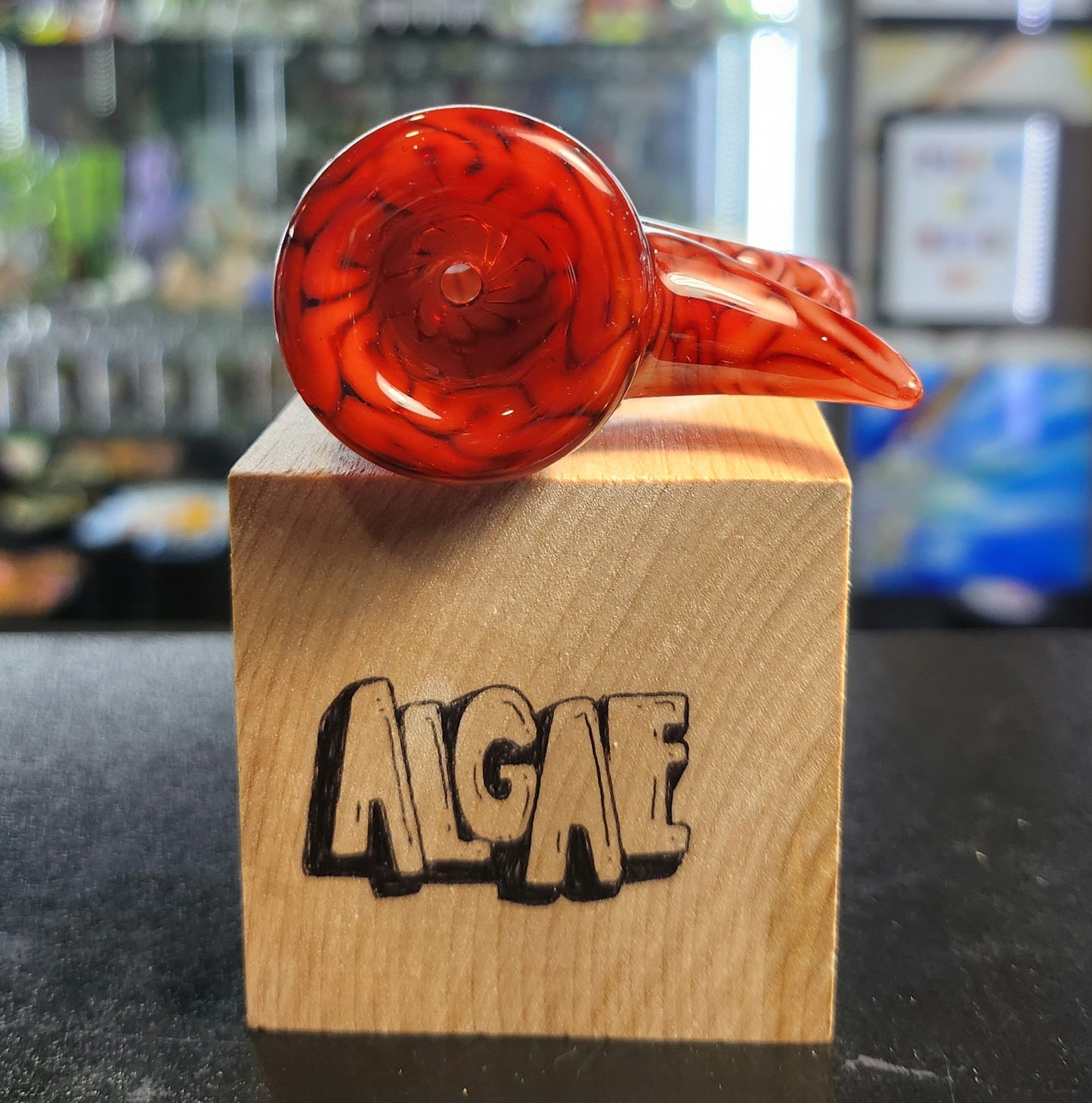 Algae Red Millie Section 14mm Slide Roozie's Slide Show 2022