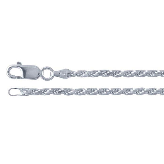 French Rope style Silver Chain