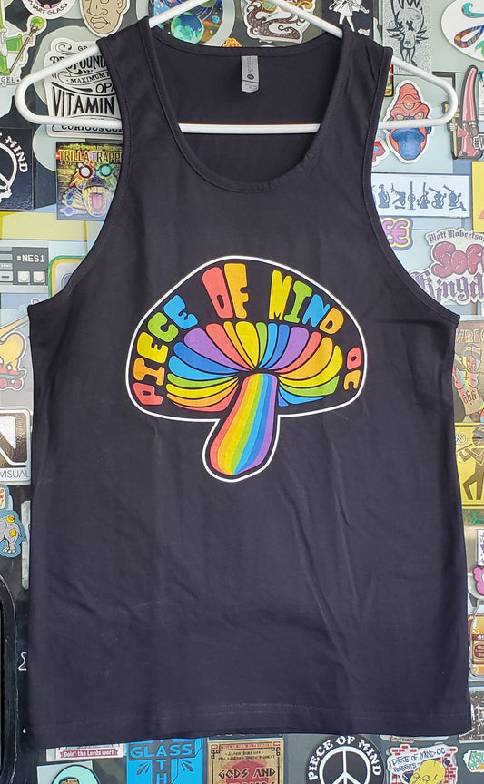 Rainbow Mushroom Tank Top