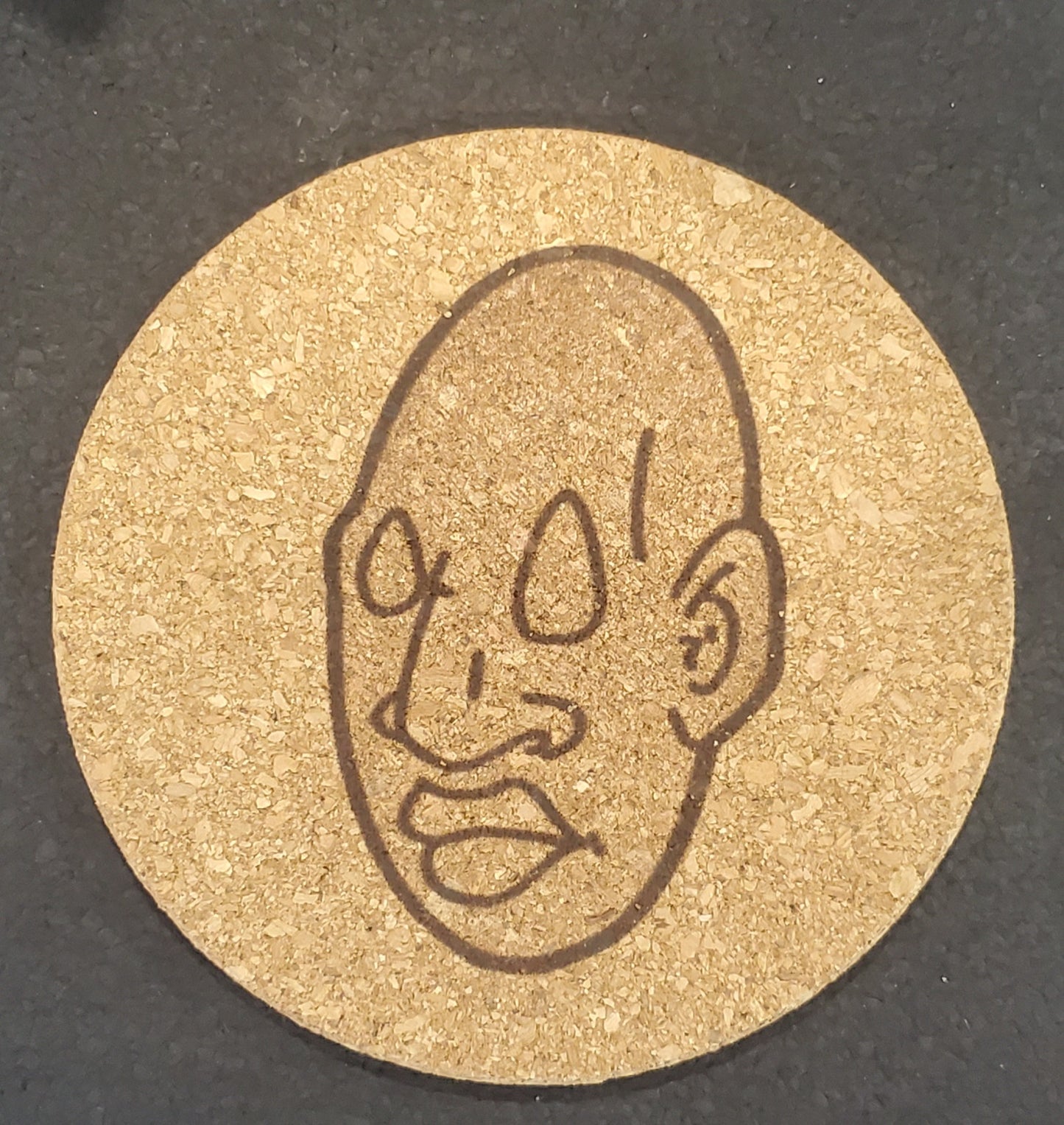 Voorhees Cork Mat by Dark Lazer Customz