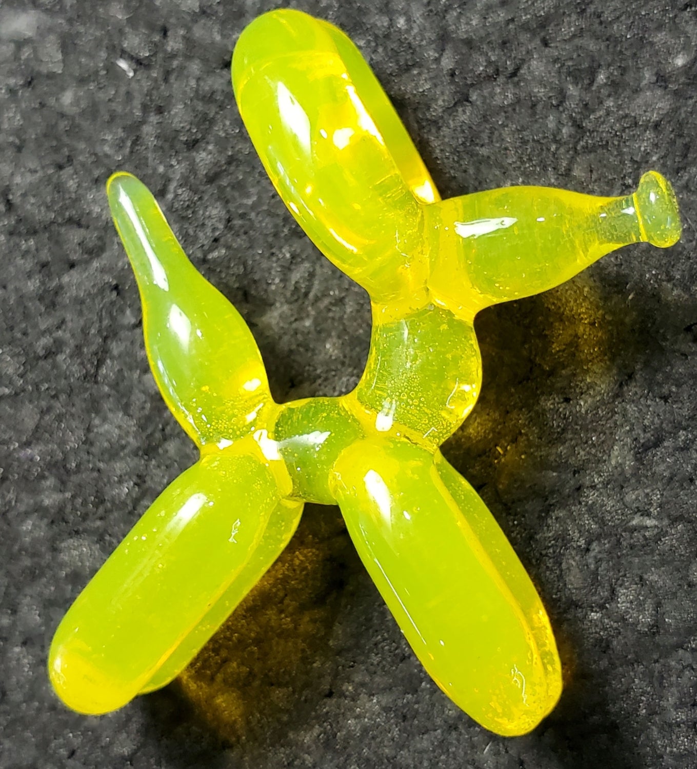 Blitzkriega Balloon Dog Pendant Lemon Drop