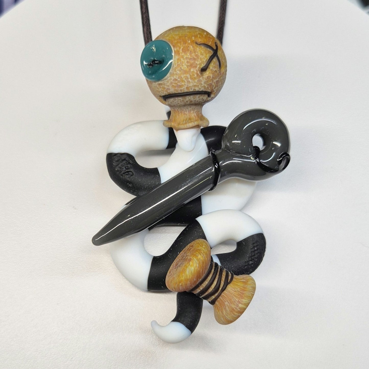 Niko Cray x Muller Snake Doll head Pendant