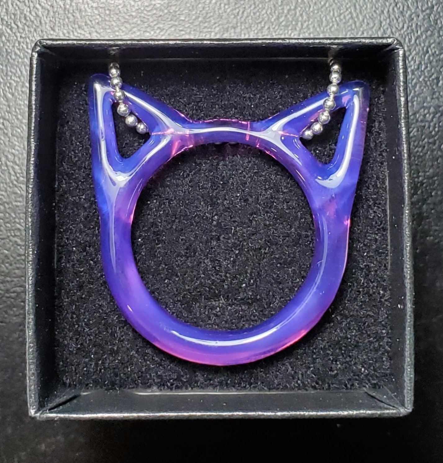 Spiller Woods Kitty Face Pendant