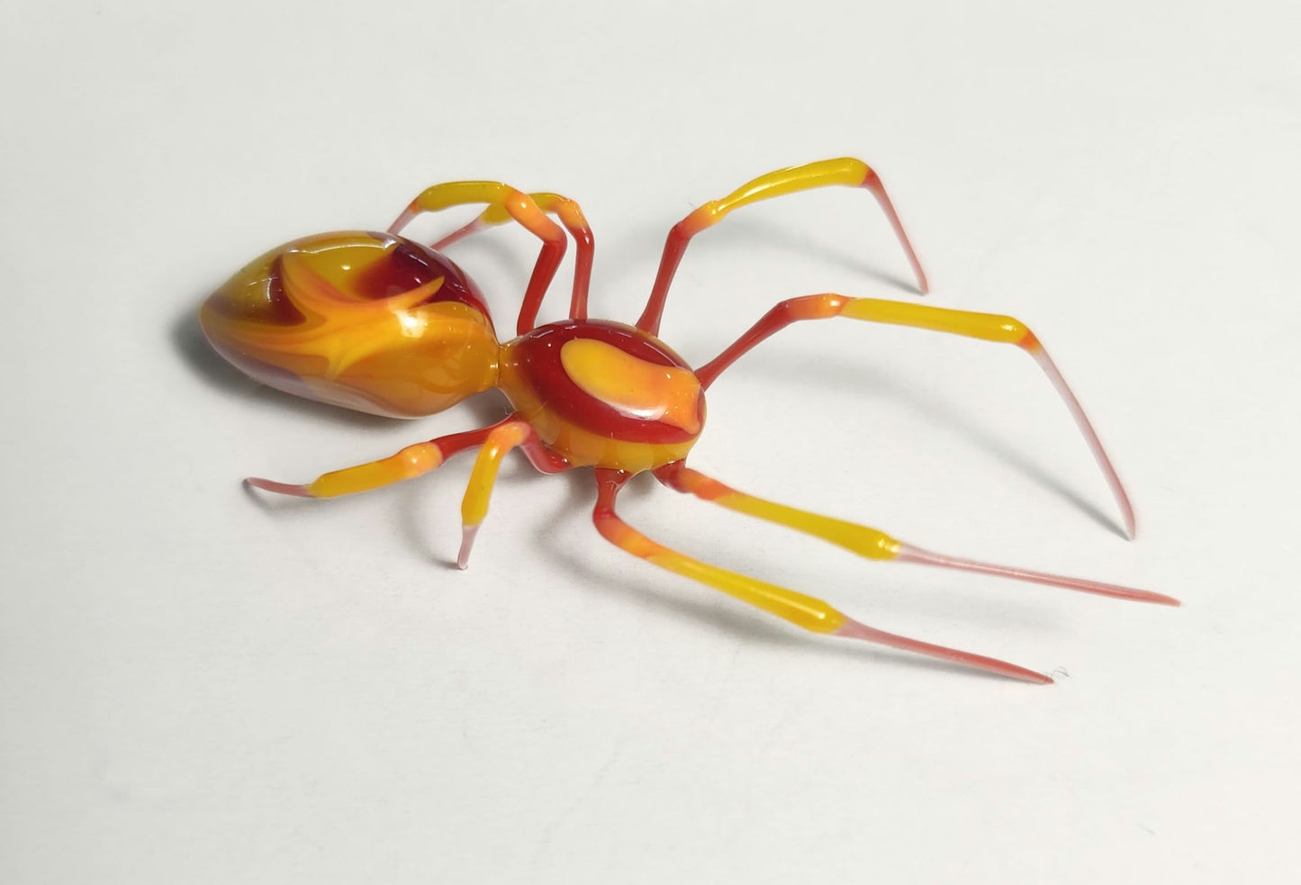 Vetropod  Yellow and Red Spider