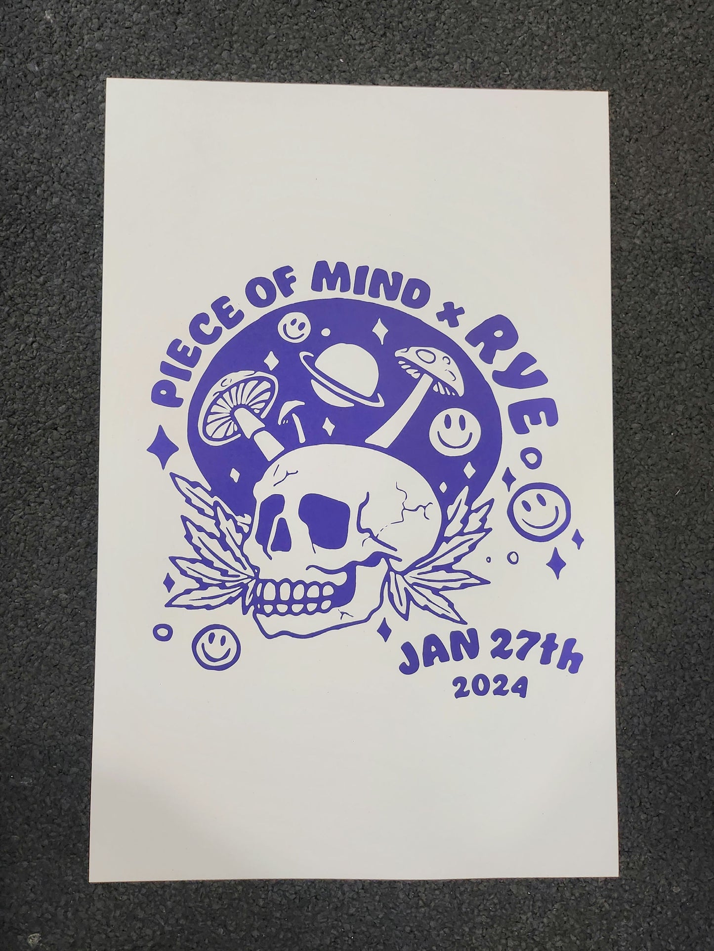 Rye x Piece of Mind OC 2024 Poster