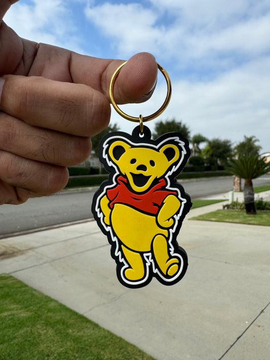 Dancing Pooh Key Chain Clever Rooz