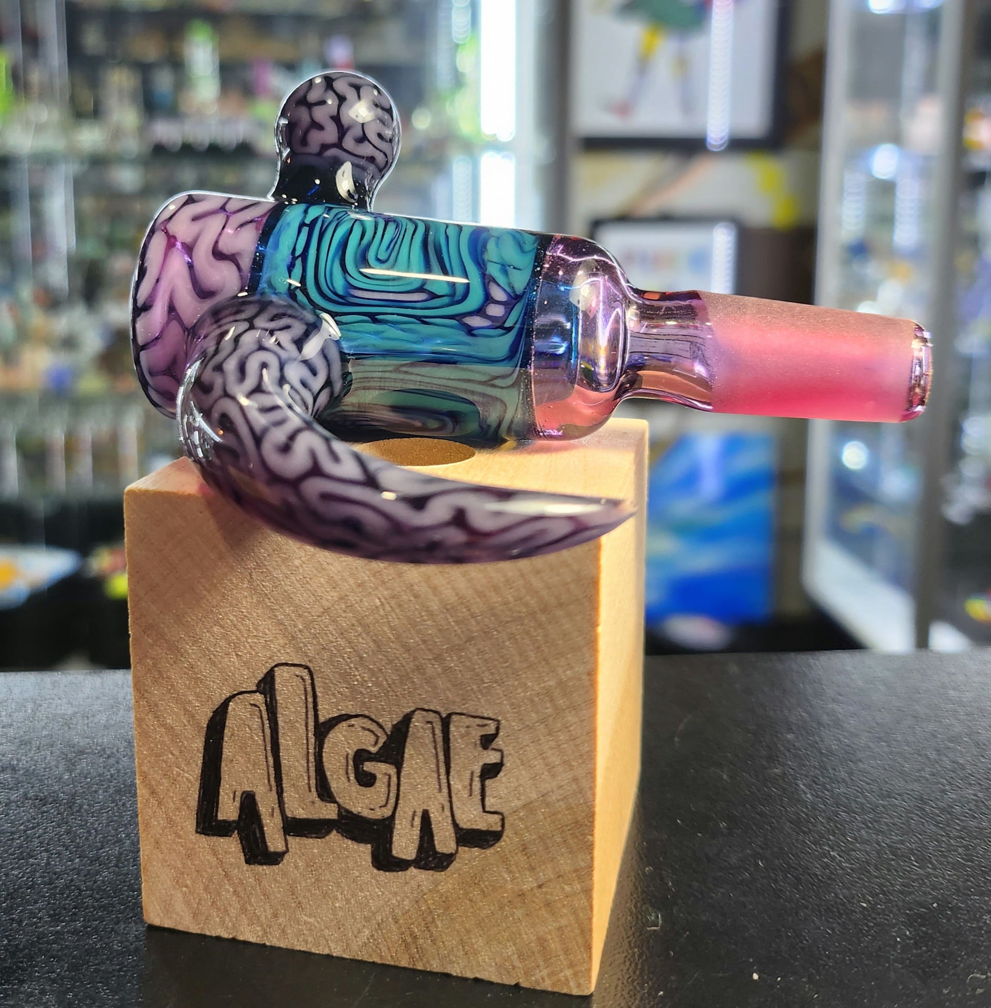 Algae Purple with Millie section 14mm Slide Roozie's Slide Show 2022