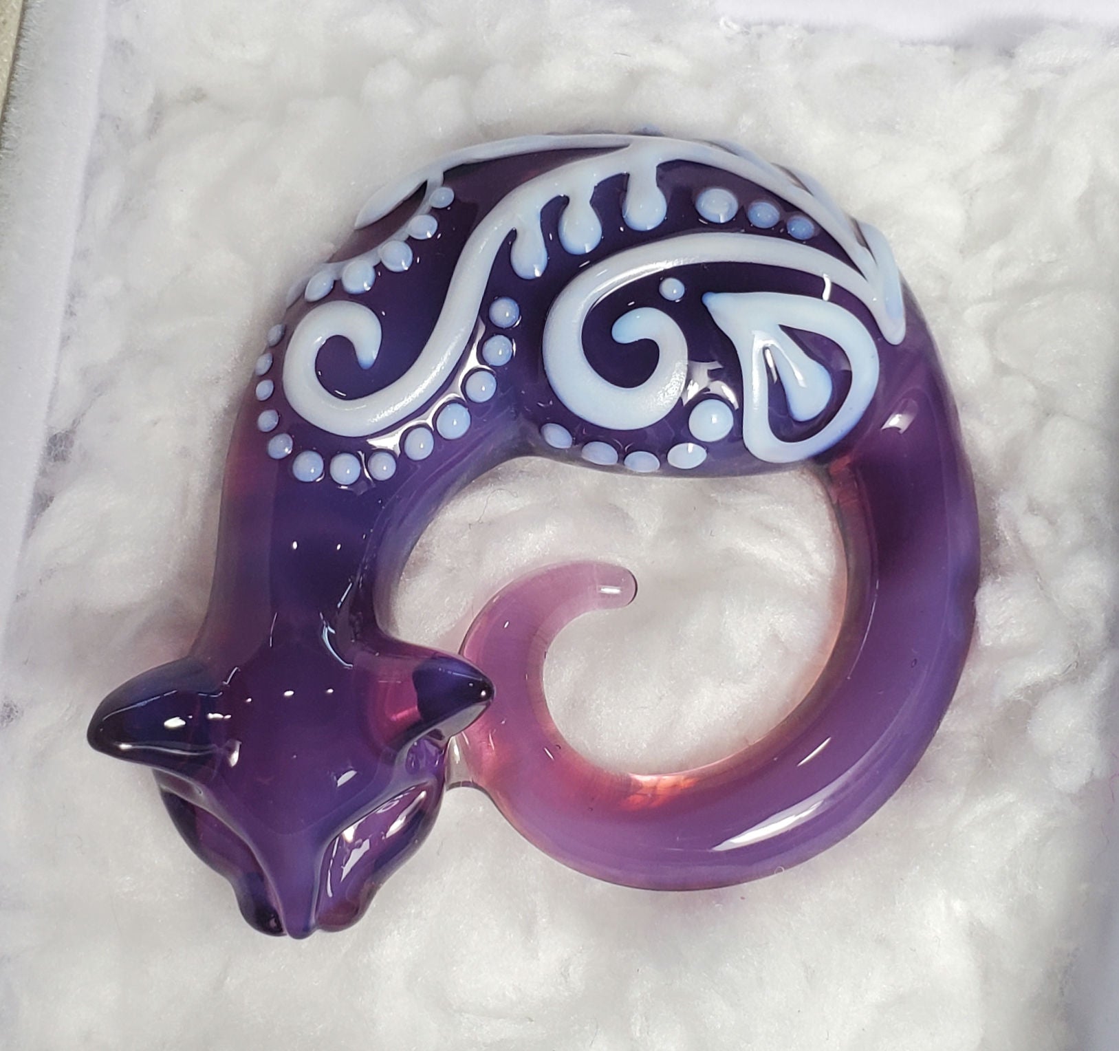 Spiller Woods Sleeping Kitty Pendant Stargazer Doodle