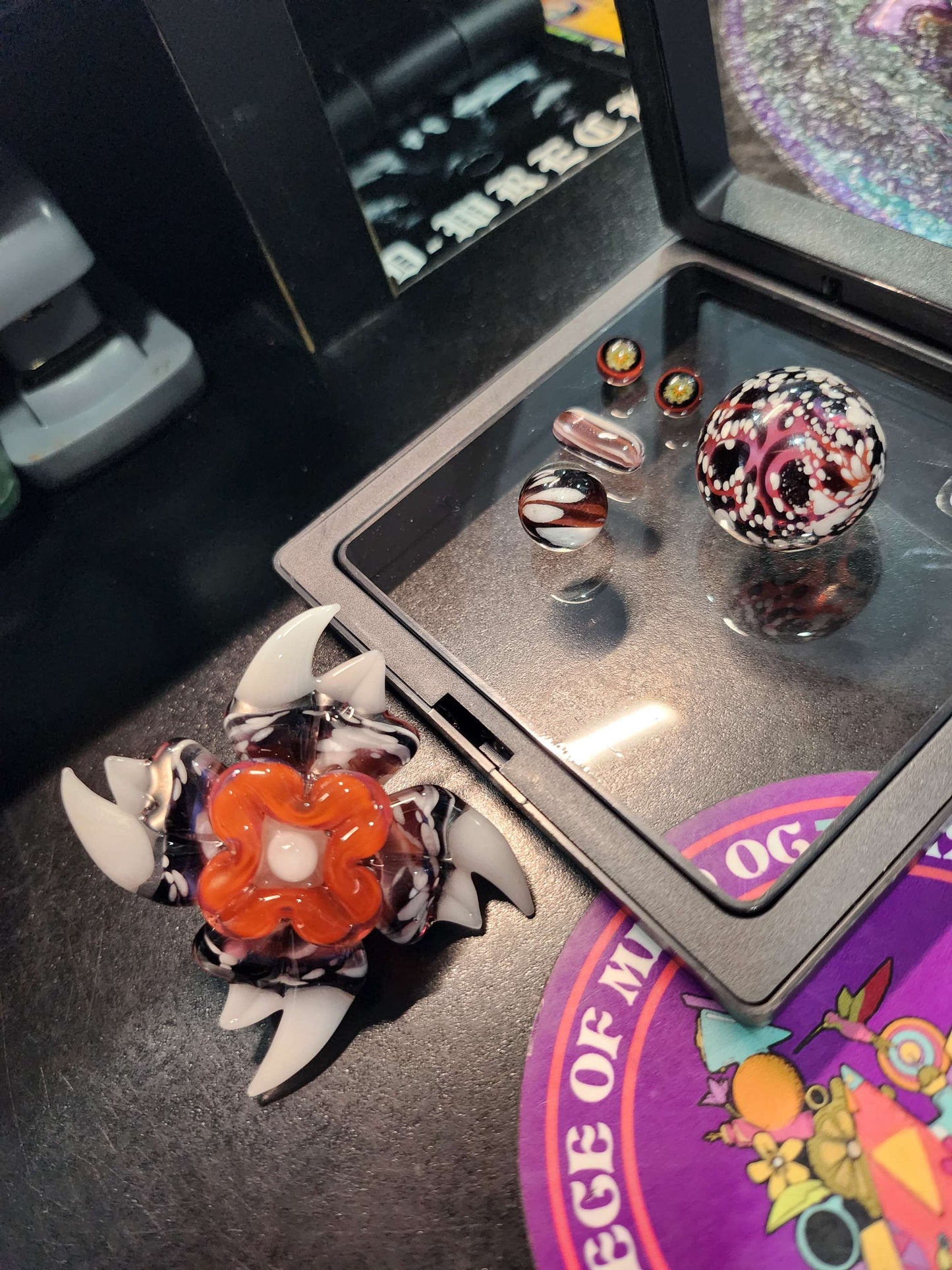 Pinky Brewtz Jaguar Print Slurper Top and Marble set