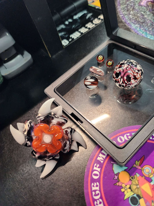 Pinky Brewtz Jaguar Print Slurper Top and Marble set
