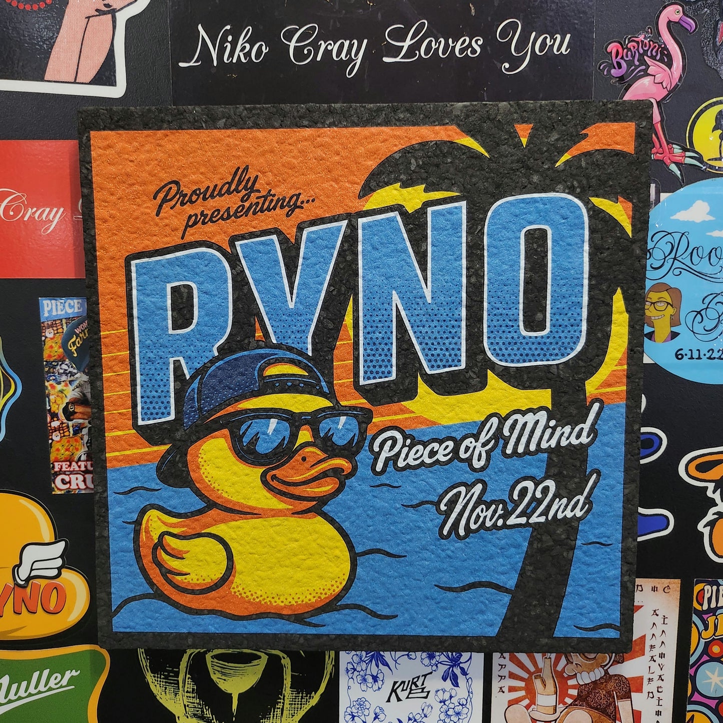 Ryno x Piece of Mind OC Moodmat