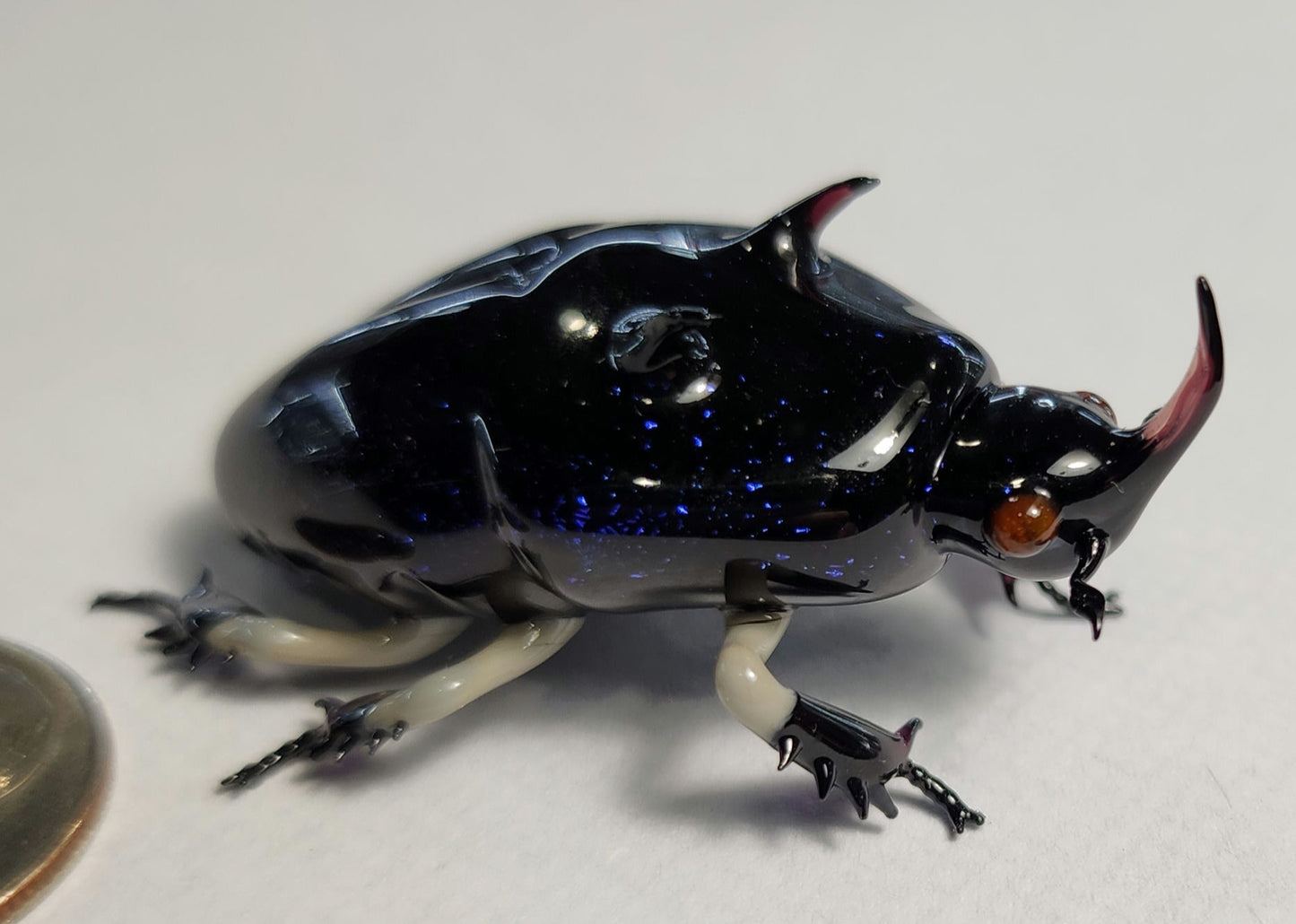 Vetropod Sapphire Rhino Beetle