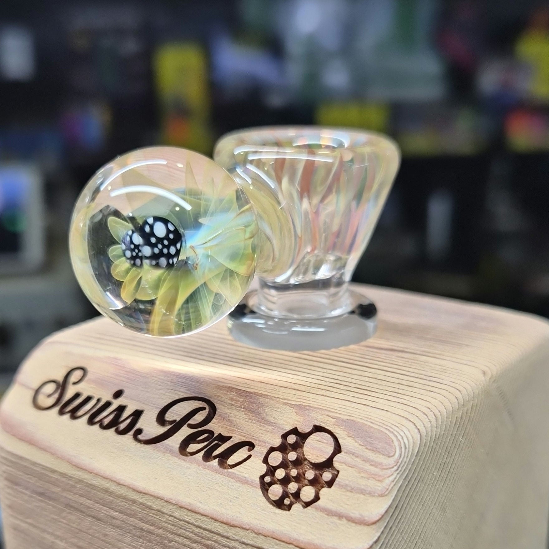 Gasp x Swiss Perc 14mm Slide Clear Joint