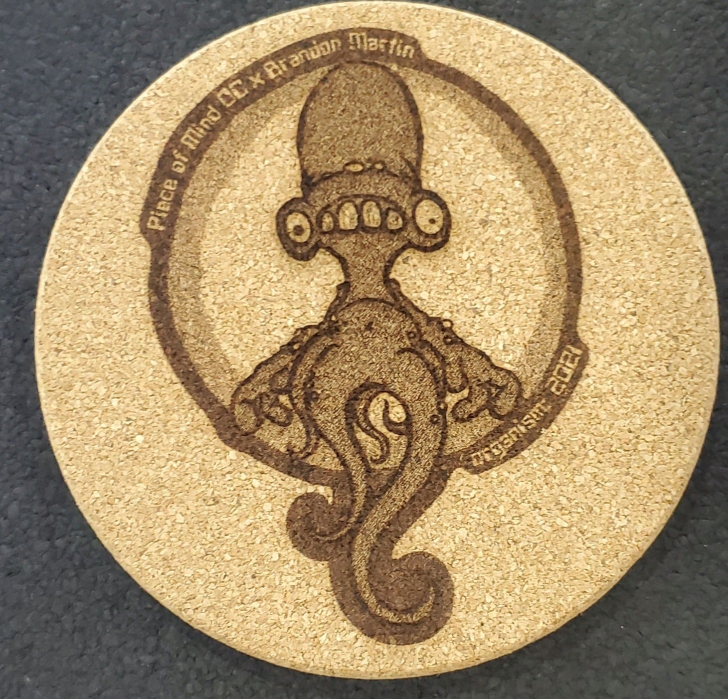 Brandon Martin x Piece of Mind OC  Cork Mat