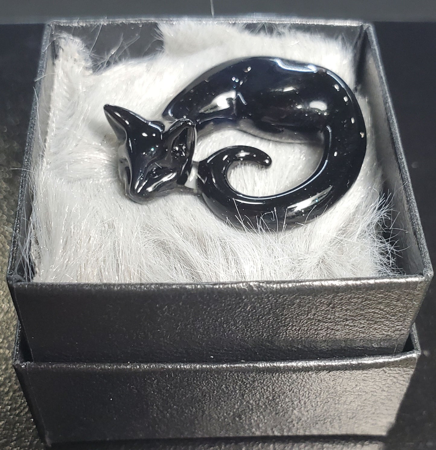 Spiller Woods Sleeping Kitty Pendant Galaxy Mini