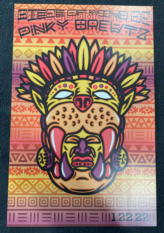 Pinky Brewtz x Piece of Mind OC Show Poster