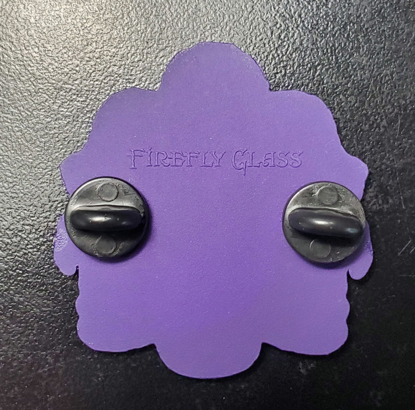 Fire Fly Killa Gorilla Hat Pin Purple Back
