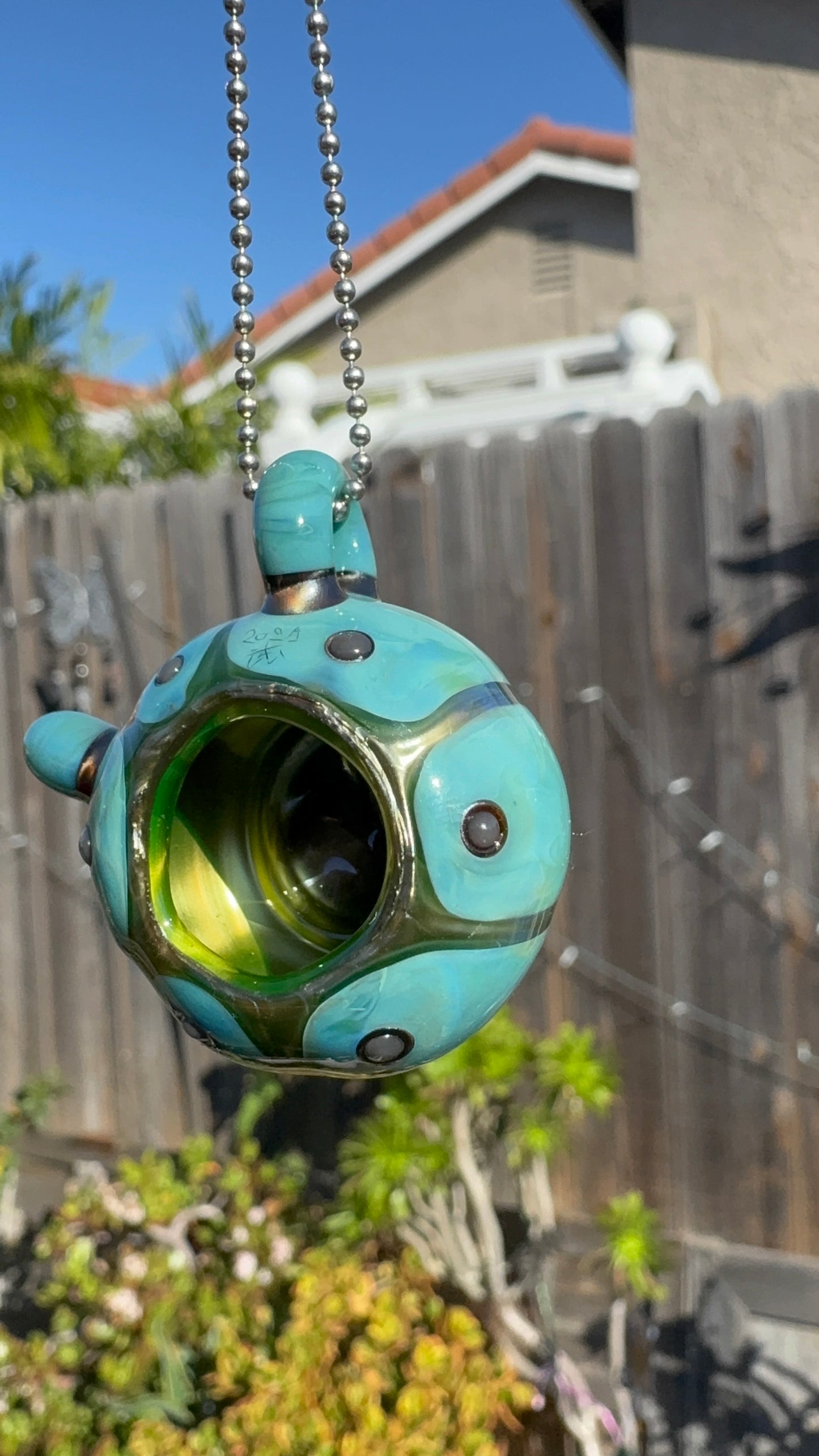 Aquariust UV Cyborg Chappy Pendy Azul
