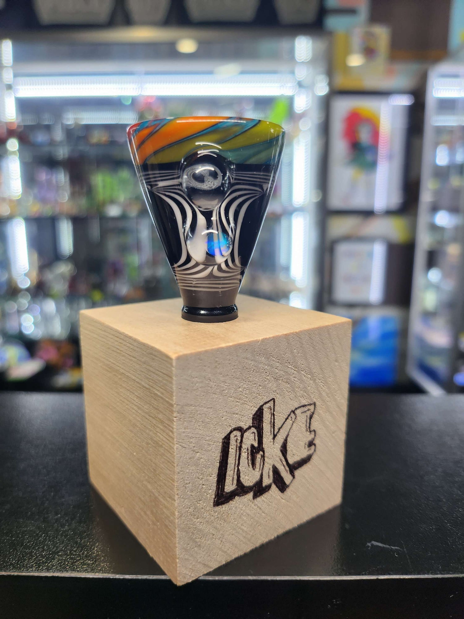 Icke 14mm Slide Black Joint Roozie's Slide Show