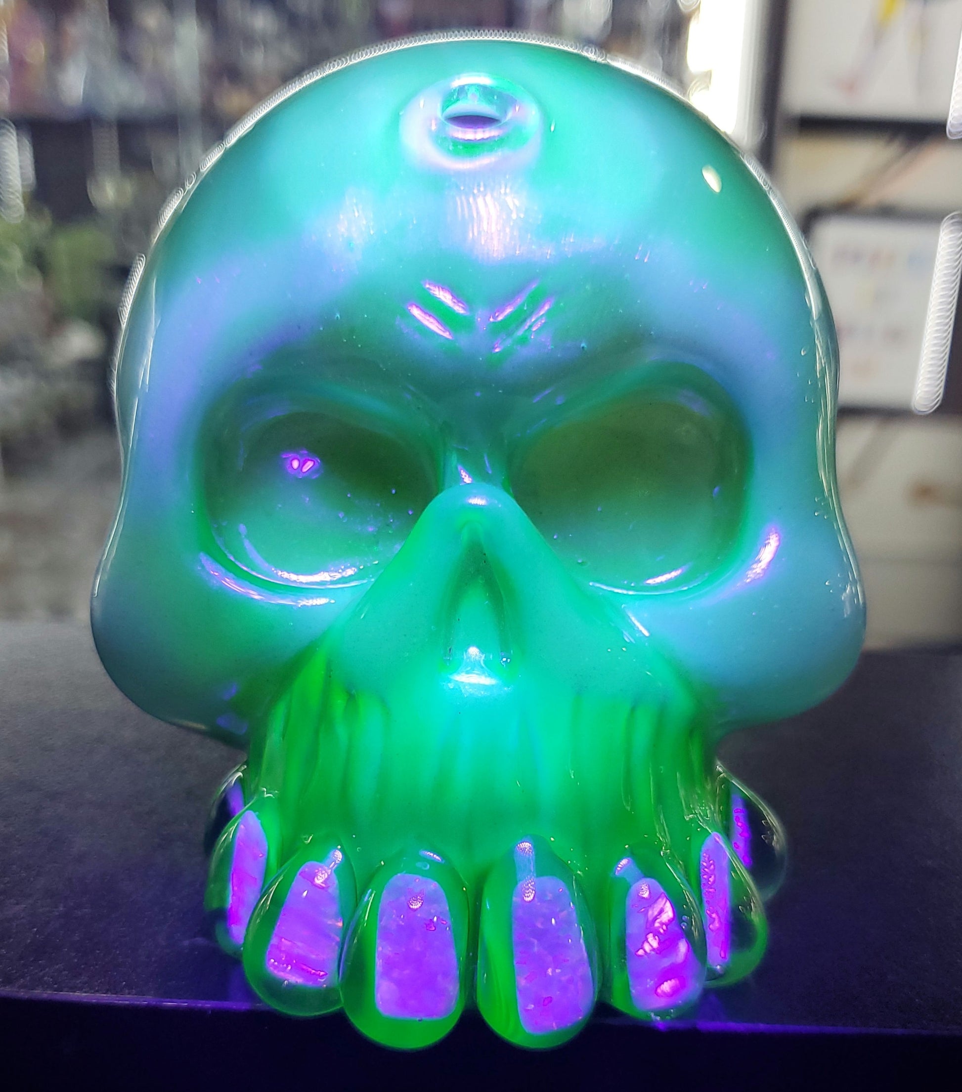 Carsten Skull UV Green
