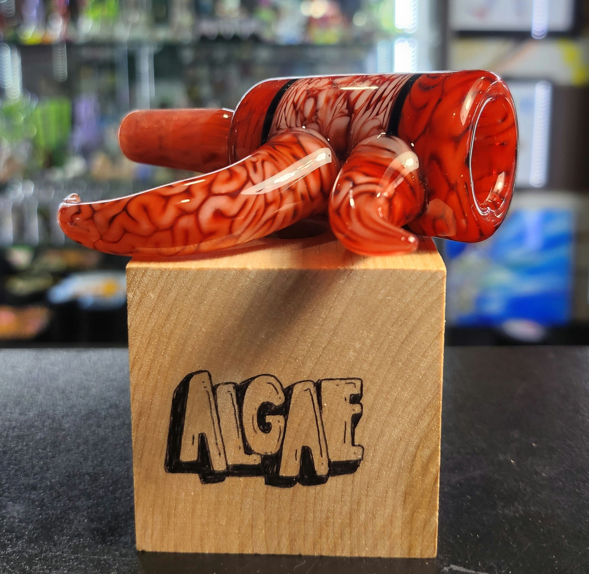 Algae Red Millie Section 14mm Slide Roozie's Slide Show 2022