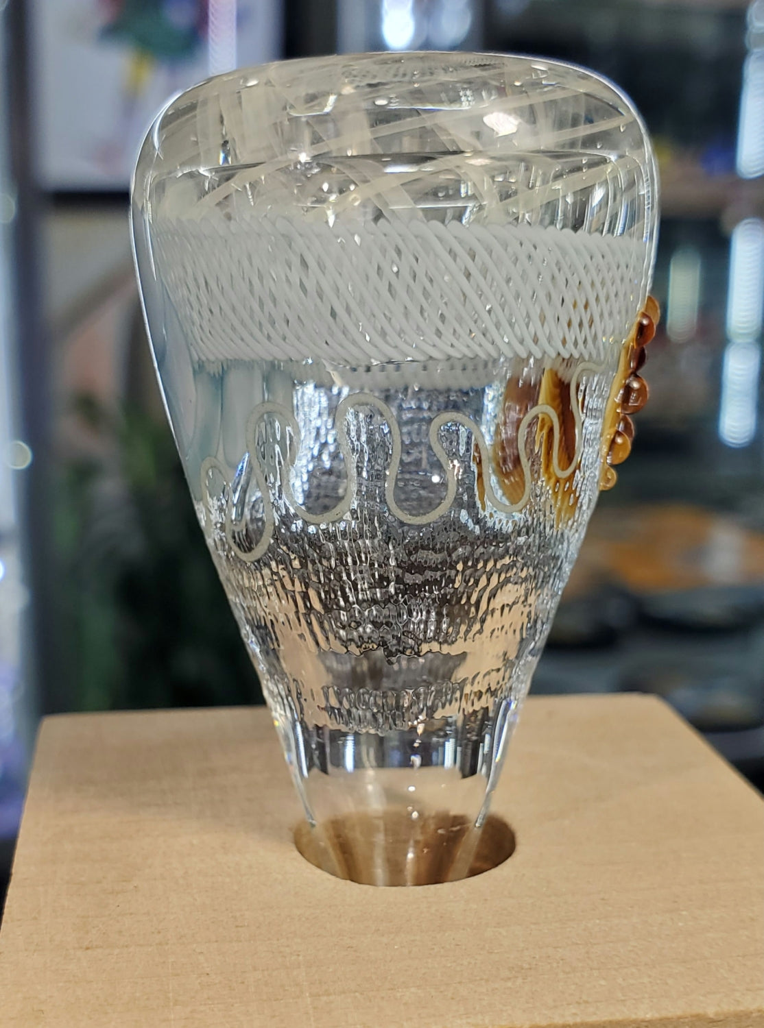 Jared DeLong Brown Leaf 10mm Slide