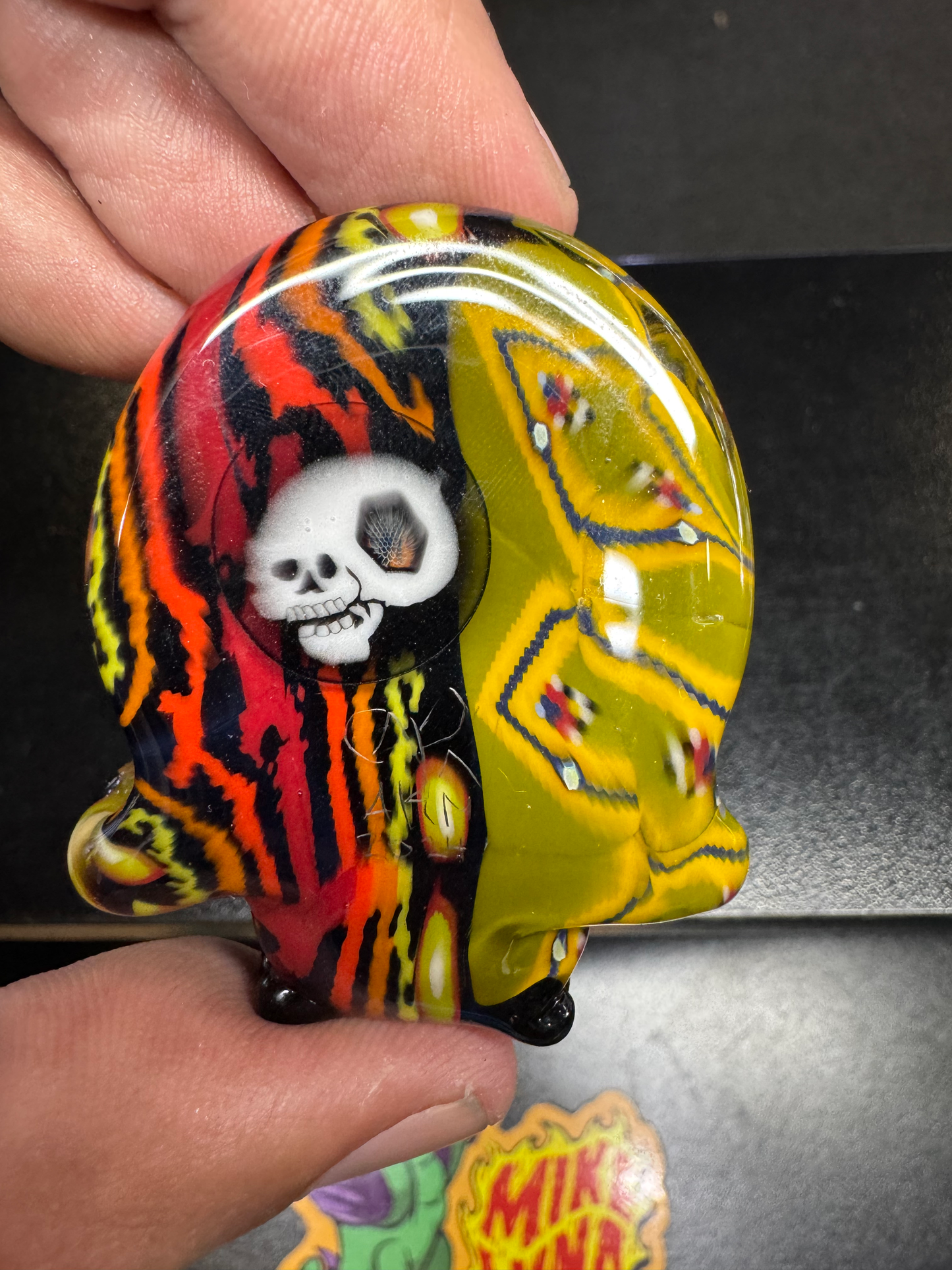 Crunk AKM Skull Pendy