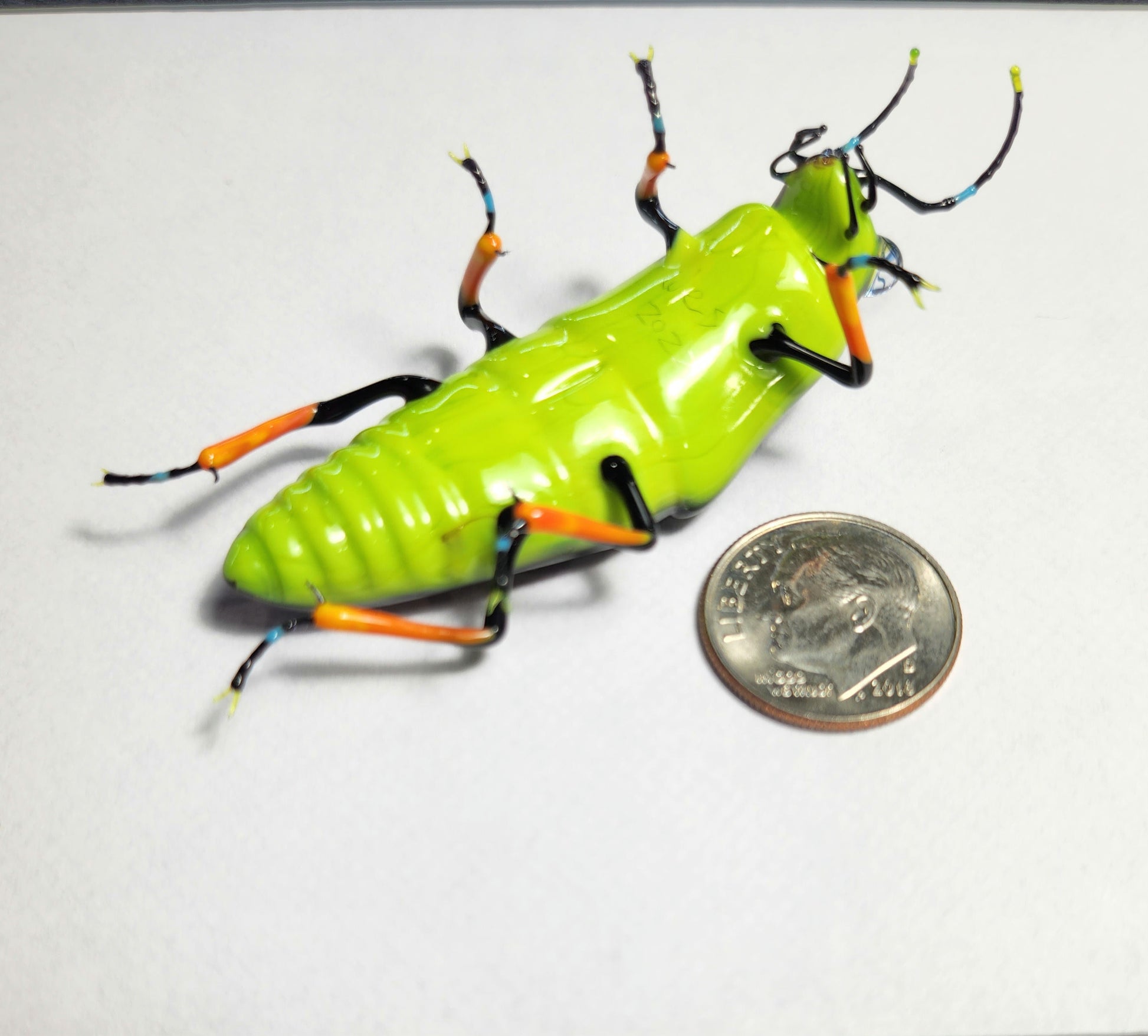 Vetropod Green Spotted Jewel Beetle