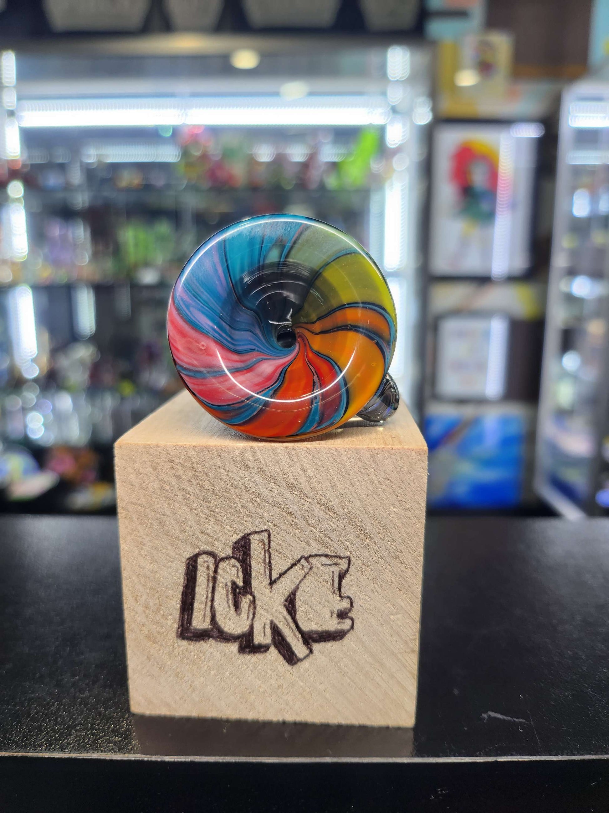 Icke 14mm Slide Black Joint Roozie's Slide Show