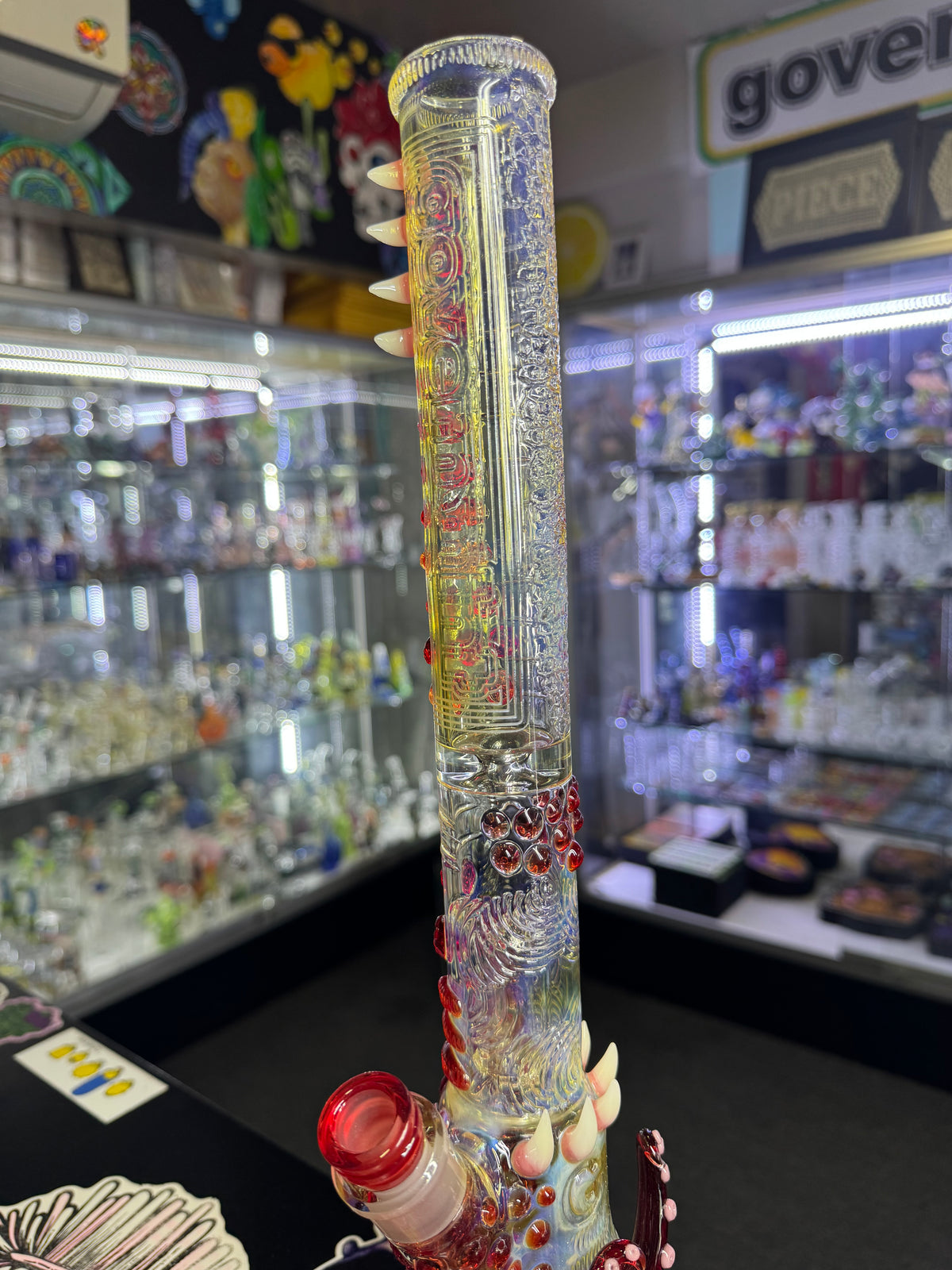 Salt x Governmint x Stephan Pierce # 11 Fume dome perc bell bottom tube.