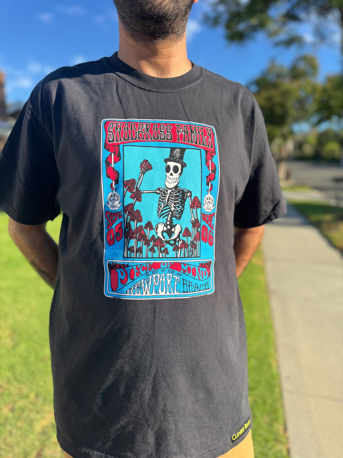 Black Snodgrass Family Clever Rooz Shirt