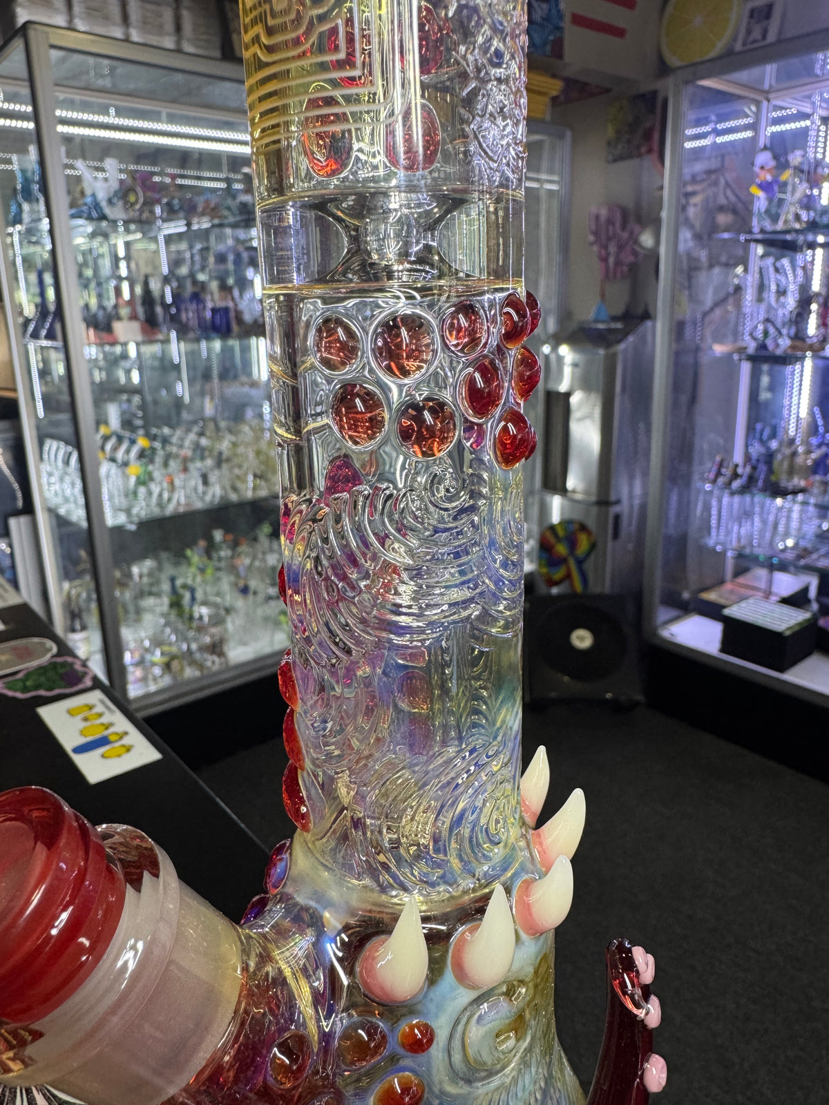 Salt x Governmint x Stephan Pierce # 11 Fume dome perc bell bottom tube.