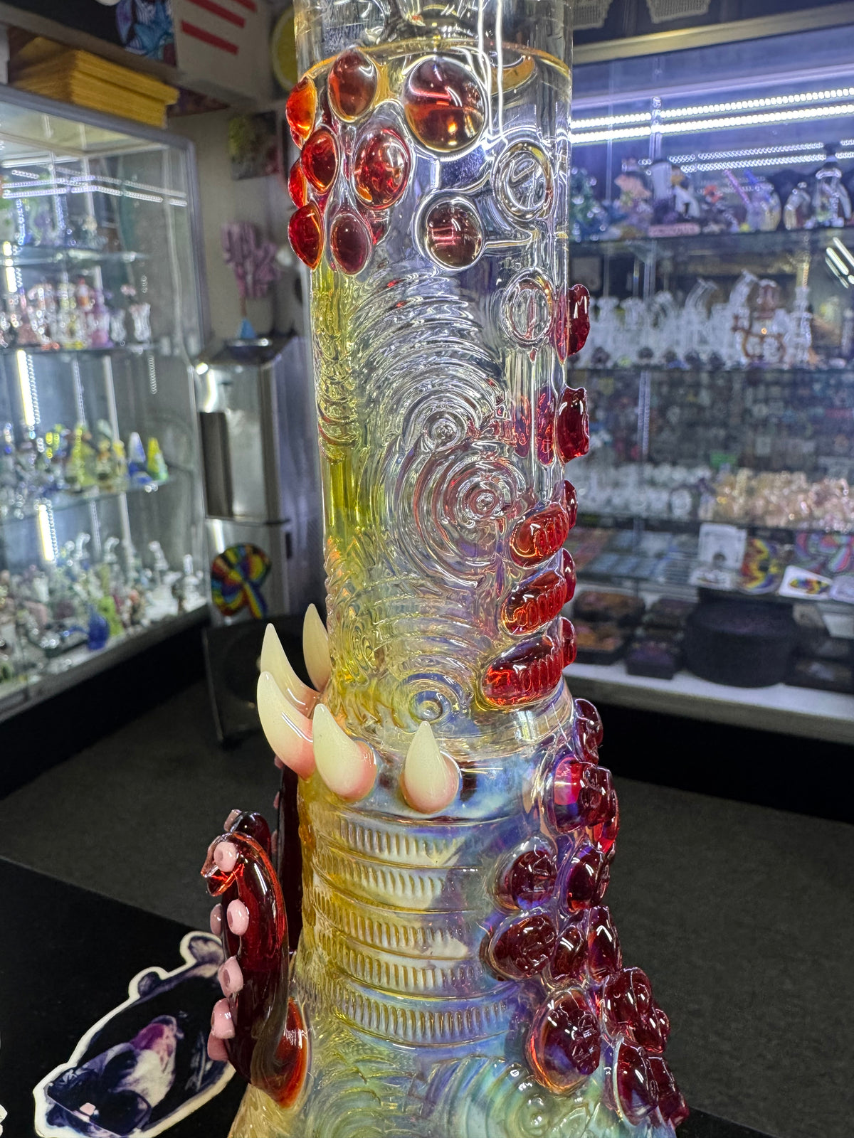 Salt x Governmint x Stephan Pierce # 11 Fume dome perc bell bottom tube.