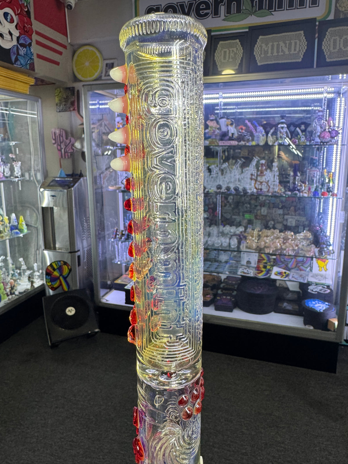 Salt x Governmint x Stephan Pierce # 11 Fume dome perc bell bottom tube.