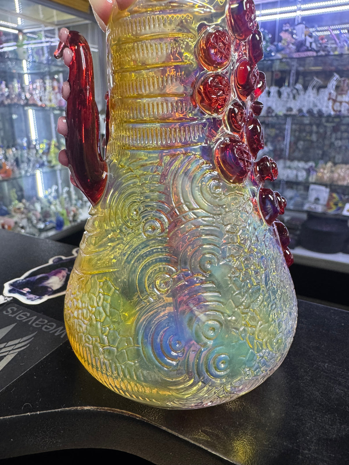 Salt x Governmint x Stephan Pierce # 11 Fume dome perc bell bottom tube.