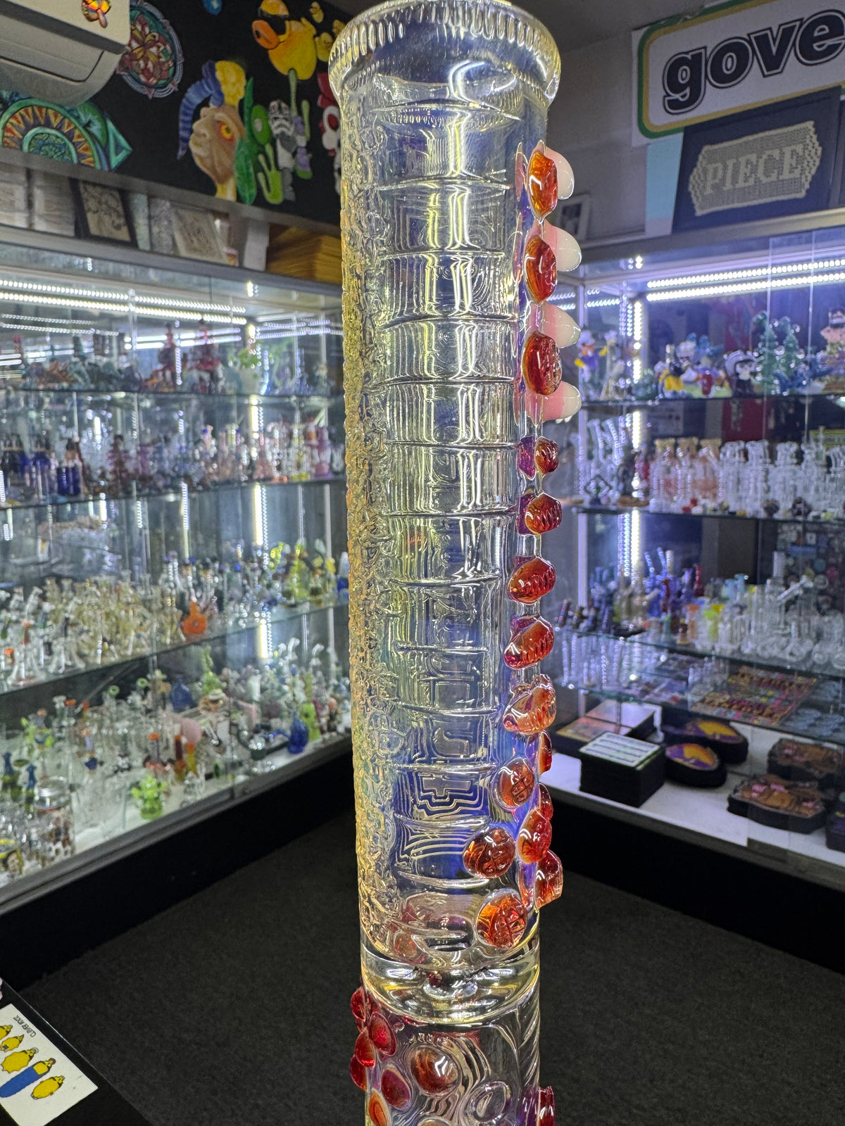 Salt x Governmint x Stephan Pierce # 11 Fume dome perc bell bottom tube.