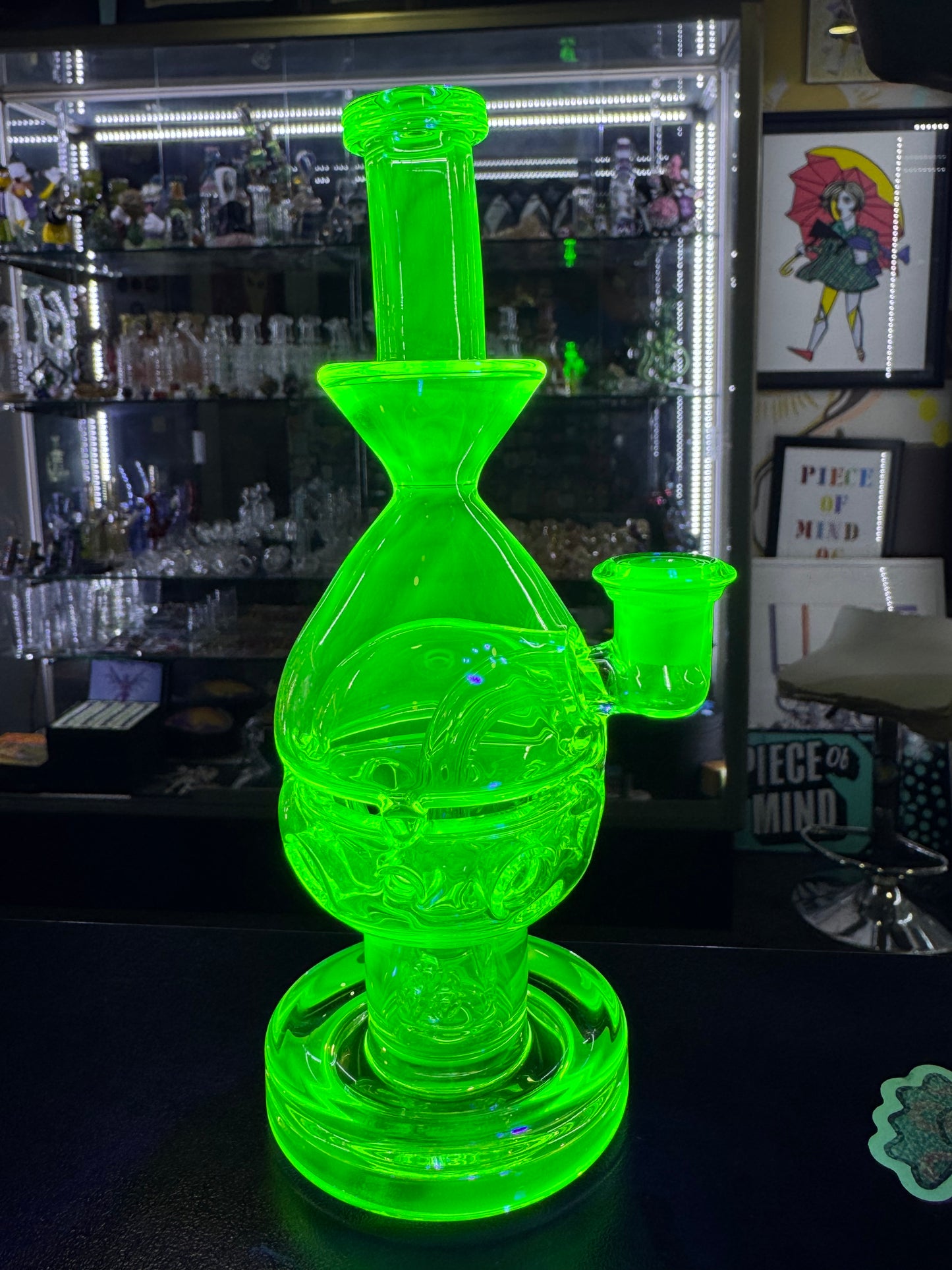Full Ion Fab Egg by Kyle Miner Glass