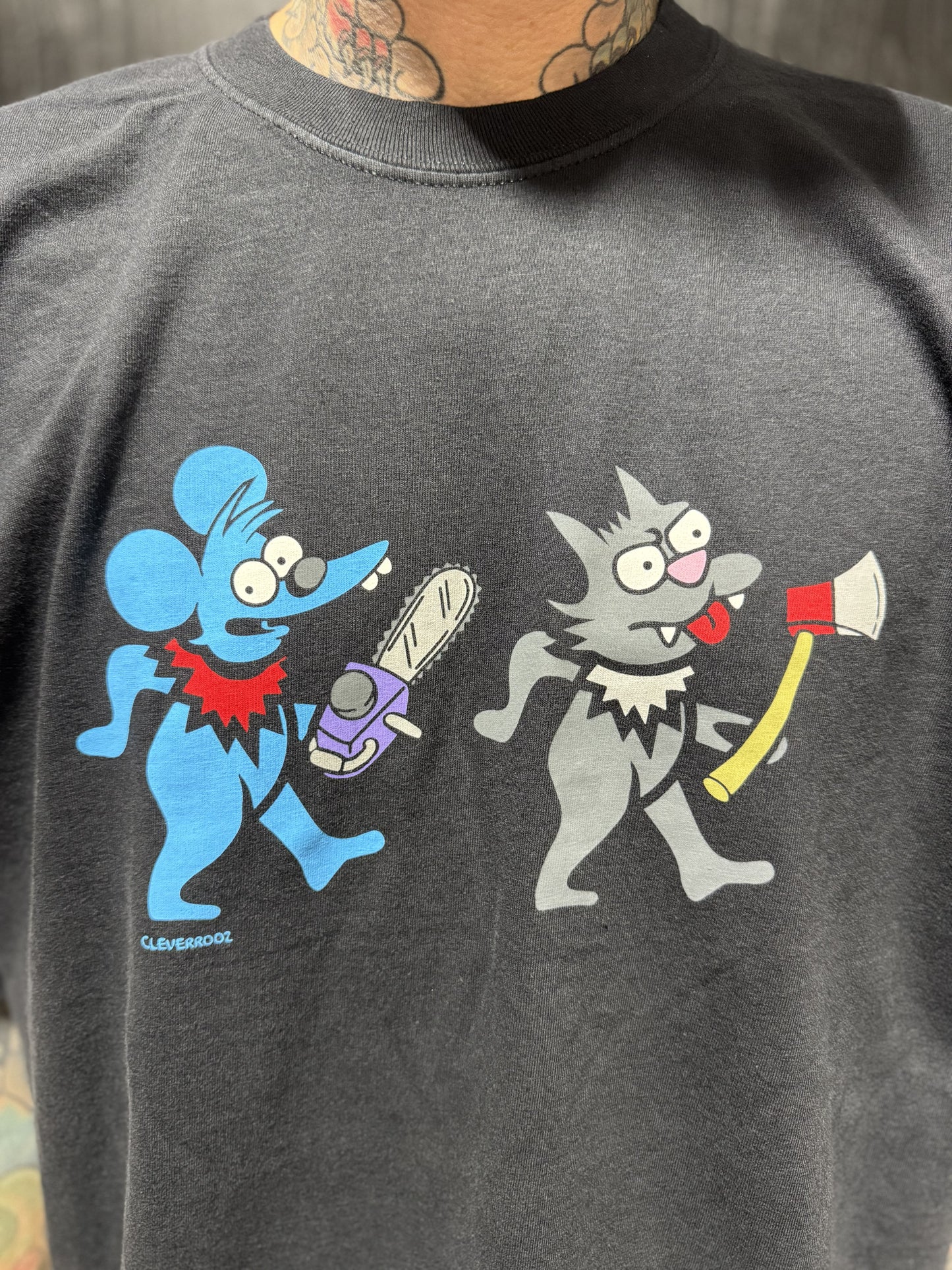 Itchy & Scratchy Clever Rooz Shirt