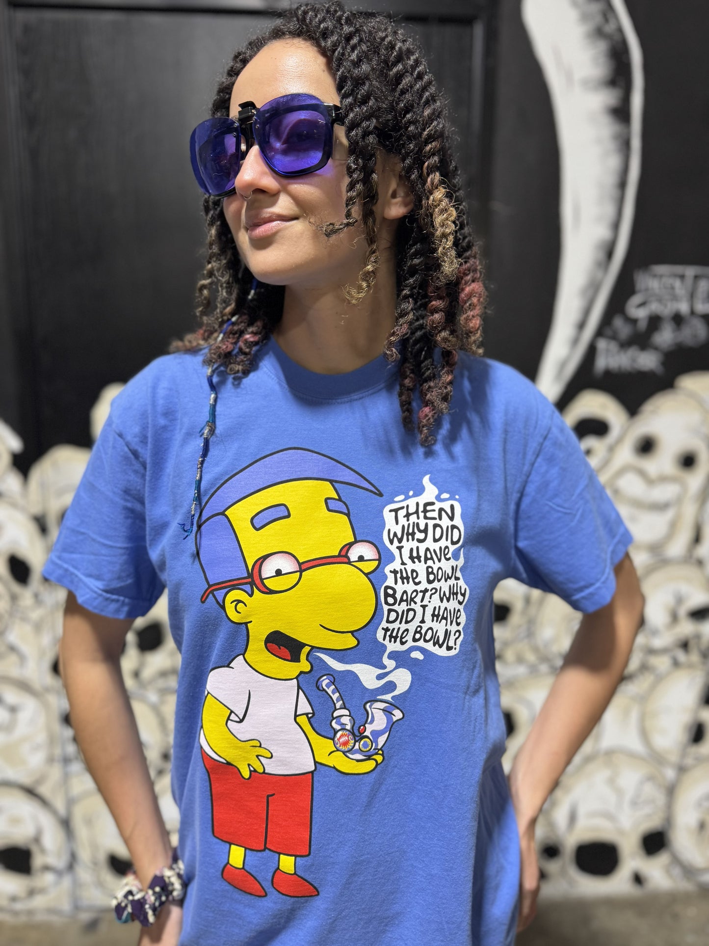 Milhouse “ Why Did I have the bowl Bart? “